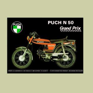 A3 plakat med PUCH Grand Prix