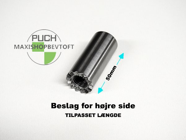 Fodhviler stel beslag 50mm for HØJRE side PUCH Maxi