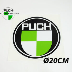 Ø20CM Klistermærke med PUCH logo