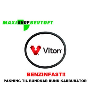 BENZINFAST Bundpakning for rund Karburator