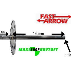 Krankaksel FAST ARROW til PUCH Maxi pedal